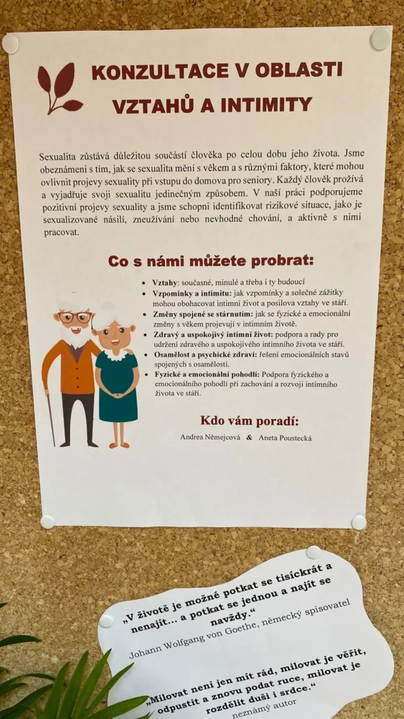 Freya - fotobanka - Proměny domovů pro seniory. Místa, která jsou přívětivá k sexualitě a vztahům