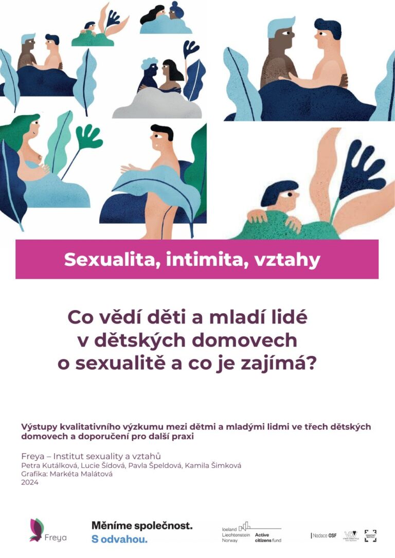 Sexualita, intimita, vztahy Co vědí děti a mladí lidé v dětských domovech o sexualitě a co je zajímá?