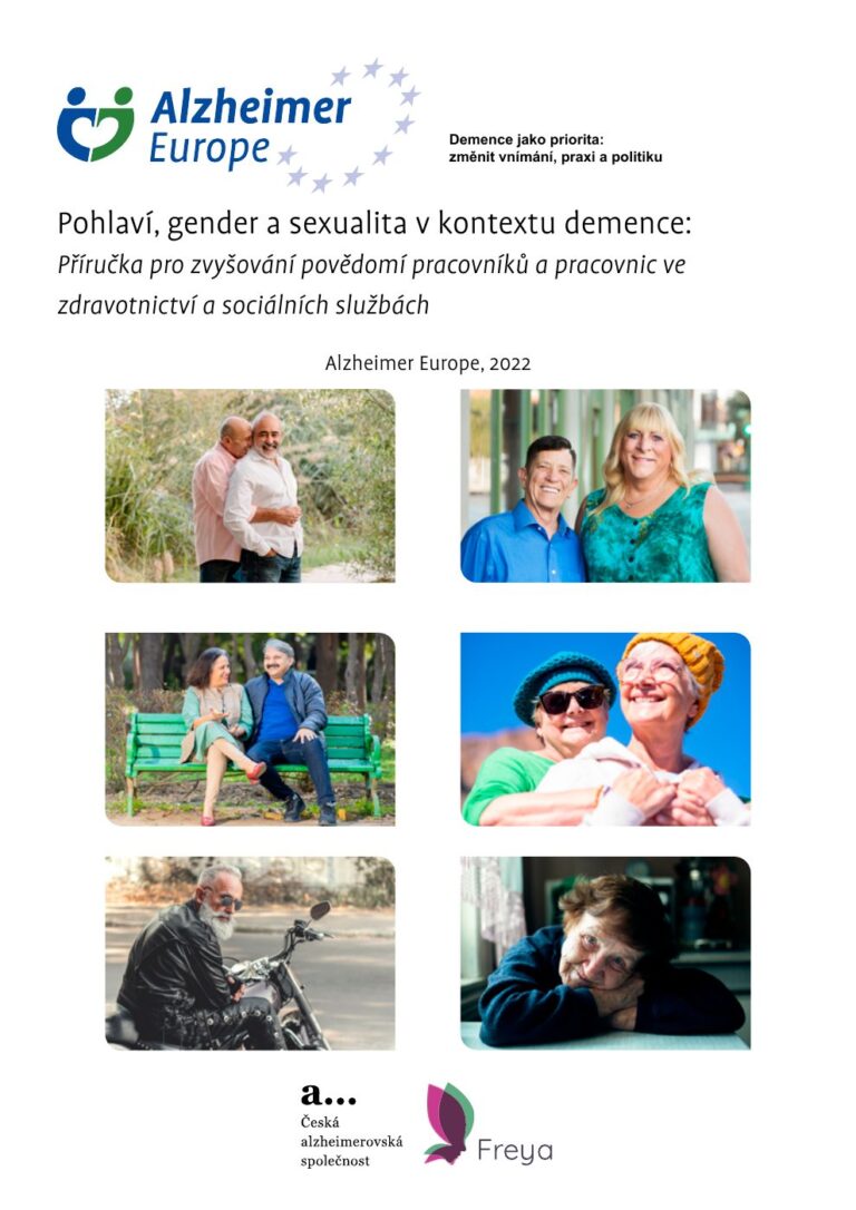 Pohlaví, gender a sexualita v kontextu demence: Příručka pro zvyšování povědomí pracovníků a pracovnic ve zdravotnictví a sociálních službách