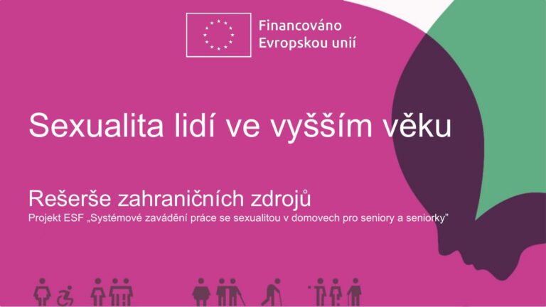 Rešerše: Sexualita lidí ve vyšším věku