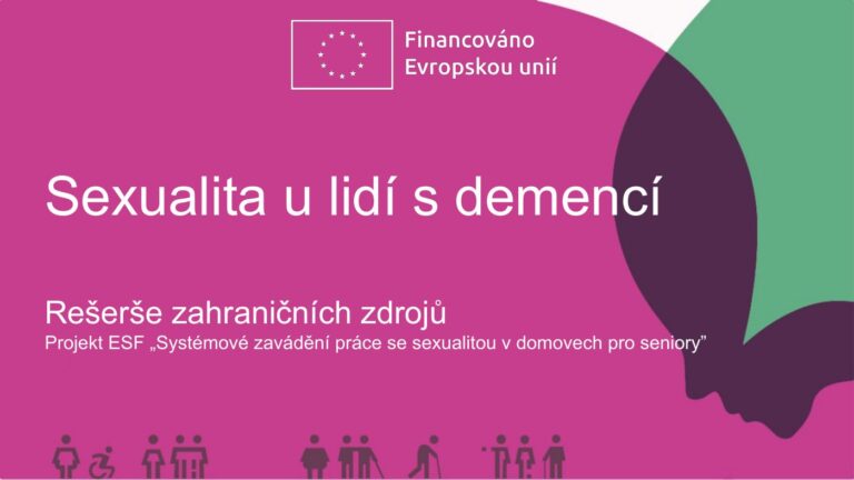 Rešerše: Sexualita u lidí s demencí