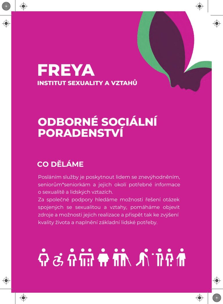 Leták odborné sociální poradenství